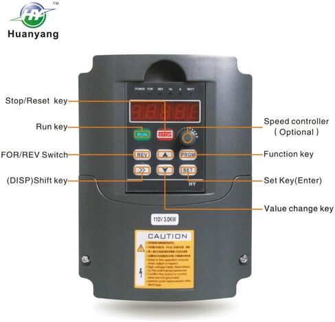 VFD Variable Frequency Drive Converter 2.2kW 3HP 110V in Kuwait