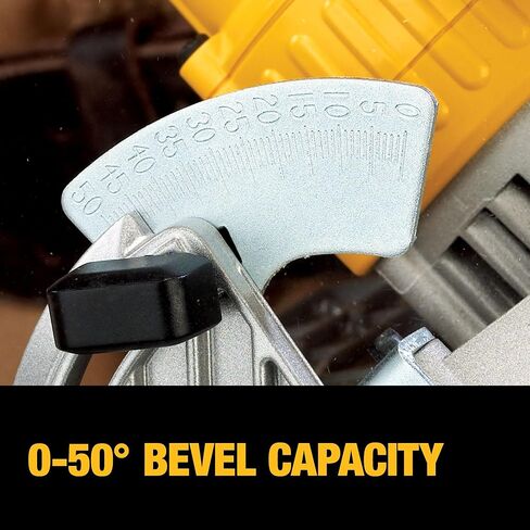 DEWALT 20V MAX Circular Saw, 6-1/2-Inch Blade, 460 MWO Engine, 0-50 Degree Bevel Capability, Bare Tool Only (DCS391B) in Kuwait