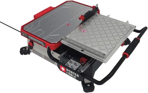 PORTER-CABLE Tile Saw, Wet Saw with 7-inch Cutting Capacity and On-Board Cutting Guide (PCE980) in Saudi Arabia