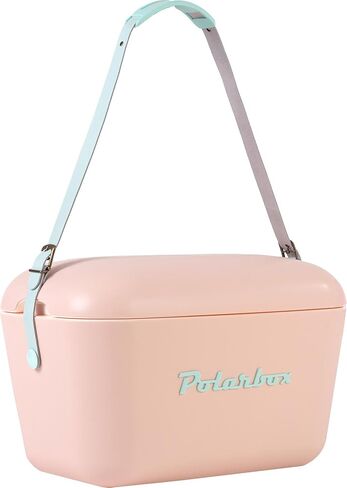 Portable Cooler - Mini Cooler 20L, Beach Cooler, Small Portable Cooler, Vintage Cooler, Adjustable Handle, Polarbox Cooler, Portable Mini Cooler in Kuwait