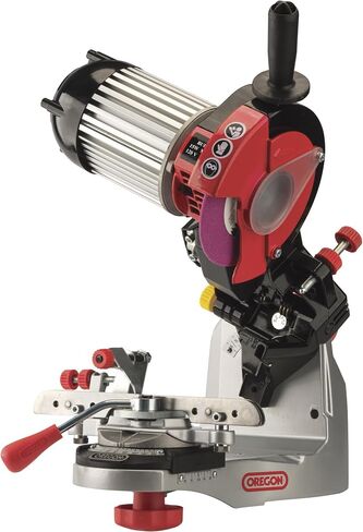 Oregon Professional Compact 120-Volt Bench Grinder, Universal Saw Chain Sharpener, for All Chainsaw Chains (410-120) in Saudi Arabia