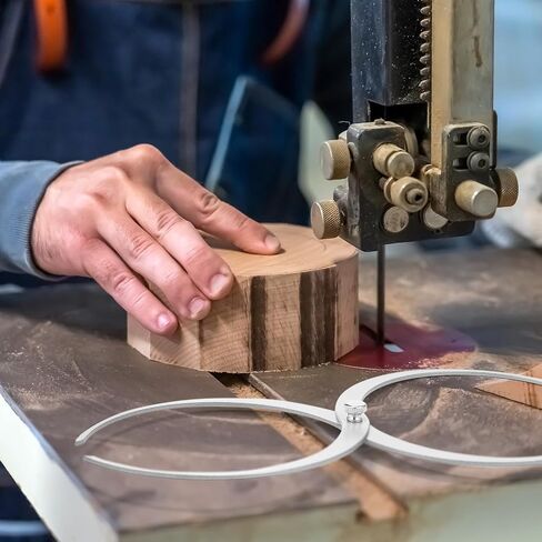 Wood Turning Double Ended Bowl Calipers Stainless Steel Woodworking Woodturning Tools Pottery Calipers Wood Lathe Thickness Measuring Tool(11 Inch) in Saudi Arabia