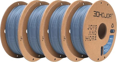 PETG Filament 1.75mm 3D Printing Filament 1kg*4 Bundle 3D Filament 1.75mm Dimensional Accuracy +/- 0.03mm Non Tangling Non Clogging,Print with Most 3D Printers-4Pack Black in Saudi Arabia