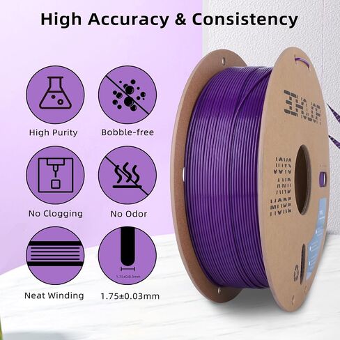 PETG Filament 1.75mm 3D Printing Filament 1kg*4 Bundle 3D Filament 1.75mm Dimensional Accuracy +/- 0.03mm Non Tangling Non Clogging,Print with Most 3D Printers-4Pack Black in Saudi Arabia