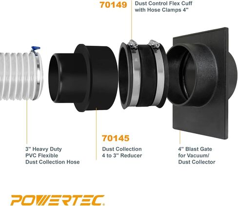 POWERTEC 70145 4-Inch to 3-Inch Reducer in Saudi Arabia