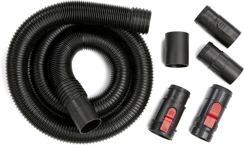 CRAFTSMAN CMXZVBE38759 2-1/2 in. x 20 ft. POS-I-LOCK Wet Dry Vacuum Hose | Industrial-Grade Shop Vacuum Hose Attachment Kit, Fits Most CRAFTSMAN Wet/Dry Vacuums with a 2-1/2 in. Diameter Inlet in Saudi Arabia