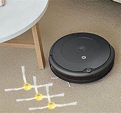 الوحدة النمطية لمحرك الفرشاة الجانبية لـ Roomba 500/600/700/800/900 I3 I3 I7 E5 E6 E7 530 560 570 620 650 694 780 900 860 870 880 in Kuwait