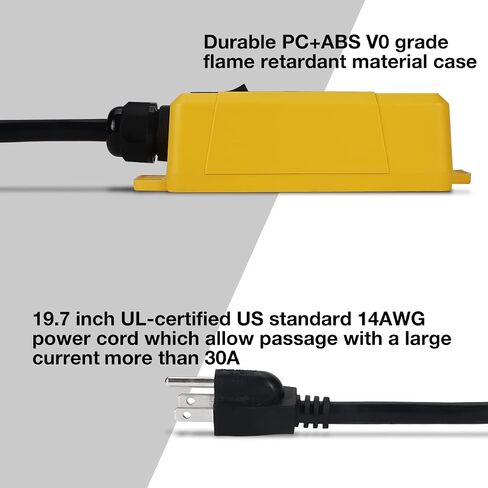 SENCTRL Automatic Vacuum Switch Allow Power Tool/Table Saw to Turn Vac Cleaner/Accessory On and Off Automatically, Load Sensing, On Delay Prevent Circuit Overload, Shop Dust Collector Off Delay in Saudi Arabia