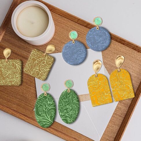 CHGCRAFT Bubbles Silicone Clay Texture Mat Silicone Texture Stamps Clay Modeling Pattern Pad for DIY Clay Jewelry Earrings Clay Mat Stamps for Decorative Card Making in Saudi Arabia