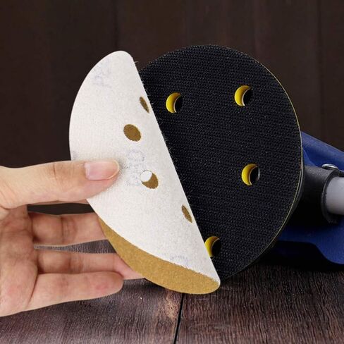 58-AP Gold 5-Inch 8-Hole 80 Grit Dustless Hook&Loop 100-pack (80) in Saudi Arabia