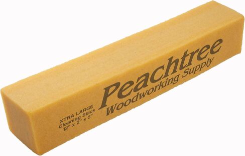 Abrasive Cleaning Stick Sandpaper Cleaner | Remove Dust and Debris from Sanding Belts & Discs | Small Natural Rubber Cleaning Block for Woodworking | 8" X 1-1/2" X 1-1/2" (Small) in Saudi Arabia