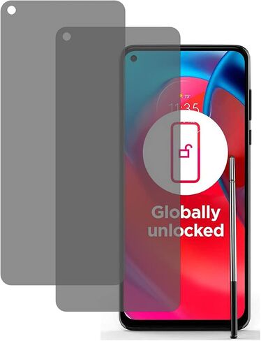 for Motorola G Stylus 5G 2021 Tempered Glass Screen Protector - [2 Pack] Motorola Moto G Stylus 5G 2021 Front High Clear Films Bubble Free Tempered Glass Screen Protector Anti-Scratch in Saudi Arabia