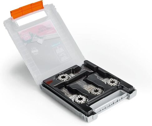 Fein Best of E-Cut Starlock Wood & Metal Saw Blade Set - 6-Piece Kit for Precision Cutting in Wood & Metals, Includes (4) E-Cut Long Life, (2) E-Cut Universal Saw Blade - 35222967010 in Saudi Arabia