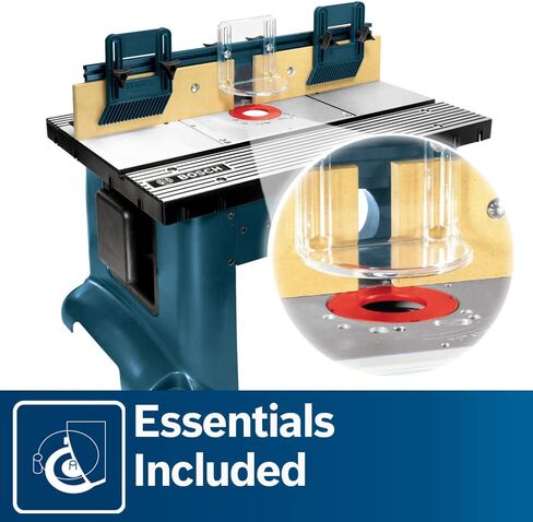 BOSCH RA1181 Benchtop Router Table 27 in. x 18 in. Aluminum Top with 2-1/2 in. Vacuum Hose Port in Saudi Arabia