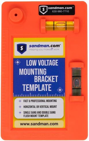 Low Voltage Mounting Bracket Template (Template - Single) in Saudi Arabia