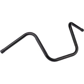 10'' Rise Drag Ape Hanger 1'' HandleBar Compatible With Harley Davidson Sportster XL 883 1200 Dyna Wide Glide Street Bob Low Rider Gloss Black