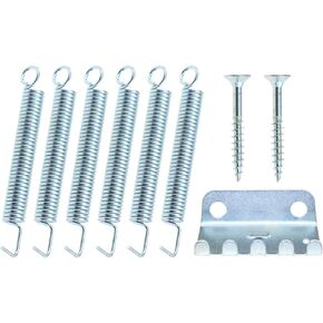 1 Set Spring Electric Guitar Vibrato Bridge Hook Spring 1PC Vibrato Claw 2PCS Mounting Screw and 6PCS Spring for Stratocaster Guitar with Vibrato Bridge
