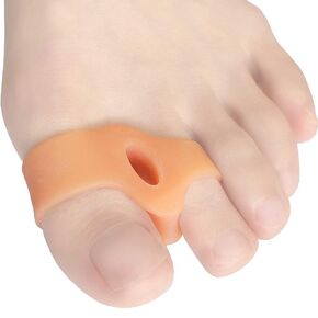 Chiroplax Bunion Corrector Pads Silicone Big Toe Separator Straightener Spacer for Women & Men Hallux Valgus Pain Relief Sleeve Cushion Splint Protector (4 Pads w/Shims - Medium)