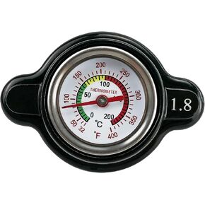 High Pressure Radiator Cap with Temperature Gauge, 1.8 Bar Radiator Cap 25.6psi Fit for Honda Kawasaki Suzuki Yamaha Polaris Husqvarna and More Motorcycle ATV Models in Kuwait