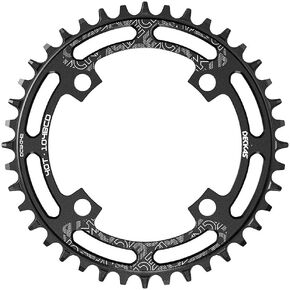 104mm BCD Narrow Wide Tooth Round Bicycle Chainring 40T 42T 44T 46T 48T 50T 52T CNC Machined Alloy Fits 8 to 12 Speed Chains