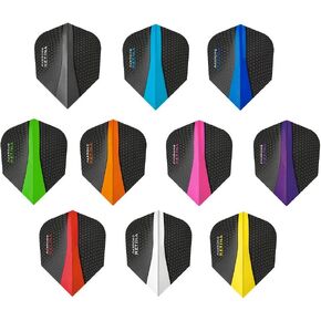 5 x Sets Harrows Retina Mixed Colour Dart Flights Standard