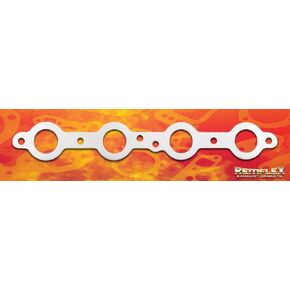Remflex 2048 Exhaust Gasket for Chevy V8 Engine, (Set of 2)