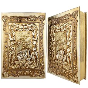 Quinceanera Biblia catolica en español Metalic Cover for XV años - Spanish Bible Large Print - Biblia en español letra Grande Quinceanera Decorations Quinceanera gifts - Quinceanera bible catholic