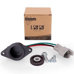 Golf Cart Club Car IQ Speed Sensor with Updated High Speed ADC Motor Magnet,fit 48V Club Car DS/Precedent/Onward/Tempo Electric Models,OEM# 102704901, 102265601 (4-6 mph Speed Increase)