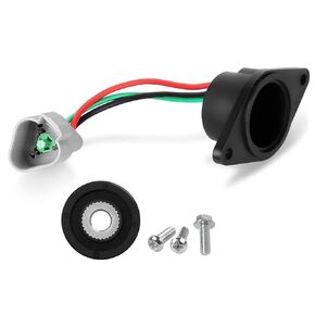 Club Car High Speed Magnet Sensor Fit Club Car IQ DS and Precedent 2004-Up 48V Electric Golf Cart with ADC Motor, Golf Cart Club Car Speed Sensor Replace OEM# 102704901, 102265601
