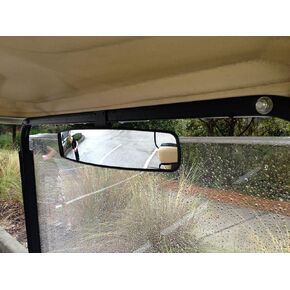 16.5" Extra Wide Panoramic Rear View Mirror for Golf Carts As E-Z-GO, Club Car, Yamaha