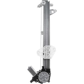 A-Premium Electric Power Window Regulator with 2 Pins Motor Compatible with Honda Accord 2008-2012 (Sedan Body Style Only) Front Driver Side