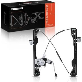 A-Premium Power Electric Window Regulator with Motor Compatible with Ford Focus 2008-2011, fits for 4-Door Sedan, Front Left Driver Side, Replace # 8S4Z5423395AA, 8S4Z5423201BA
