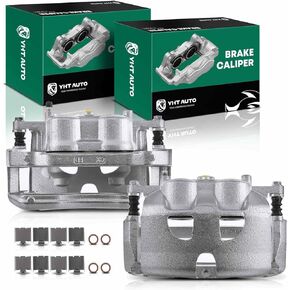 Set of 2 Front Driver and Passenger Side Brake Caliper Replacement for Ford F-150 2012-2016 Lobo 2011-2013