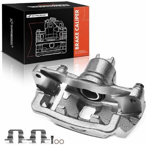 A-Premium Disc Brake Caliper Assembly with Bracket Compatible with Select Saab and Subaru Models - 9-2X 2005-2006, Forester 2004-2008, Impreza 2004-2007 - Rear Driver and Passenger Side, 2-PC Set