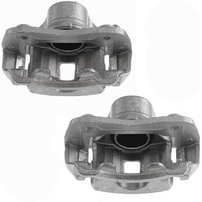 A-Premium Disc Brake Caliper Assembly with Bracket Compatible with Select Hyundai and Kia Models - Elantra, Sonata, Optima, Magentis, Soul, L4 1.6L/2.0L/2.4L, V6 2.7L - Front Driver and Passenger Side