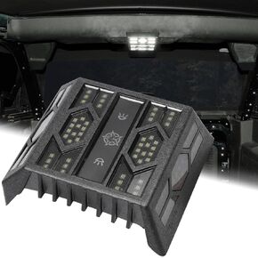 LED Dome Light Kit, Touch Control Rear Ceiling Light Compatible with 2021 2022 2023 Ford Bronco 4Door Interior Lighting Assembly