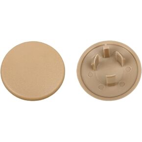Armrest Cap Cover Fit for Chevy Tahoe Suburban 2007-14 GMC Yukon Denali Cadillac 2007-2019 Escalade,Armrest Handle Trim Bolt Rear Seat Cover Cap Replace# 15279689(Black，2PCS)