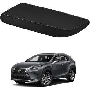 Autorder Center Console Cover for 2015-2020 2021 Lexus NX NX300h/NX300/NX200t Accessories Armrest Cover Anti-Scratch Middle Console Pad Leather Armrest Protector