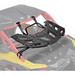 حامل KEMIMOTO X3 مع دعامة غاز، حامل خلفي محوري لمبرد أمتعة الإطارات الاحتياطية متوافق مع Can-Am X3 & X3 Max 2017-2024 استبدال #715002881#715008296 in Kuwait