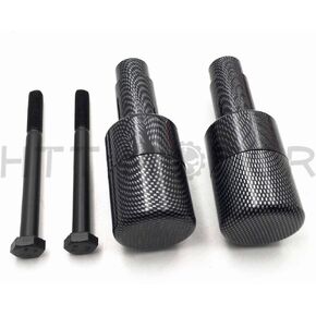 HTTMT MT219-044-BK Frame Slider Crash Protector Compatible with 1999-2007 Suzuki Hayabusa Gsxr 1300 Gsx1300R