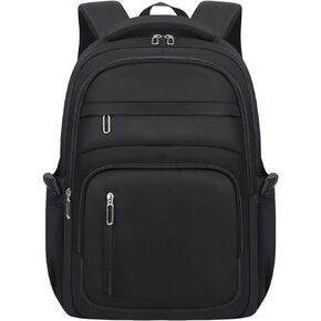 Cute School Backpack for Women Men Casual Travel Laptop Backpack Aesthetic Lightweight College Bookbags for Kids(Black)
