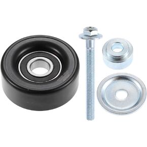 X AUTOHAUX LFH115940A Car Accessory Drive Belt Idler Pulley Guide Deflection Pulley for Mazda 3 2.3L 2007-2013 for Mazda 3 2.5L 2010-2012