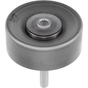 X AUTOHAUX 06E903341E Car Accessory Drive Belt Idler Pulley Deflection Guide Pulley for Audi A4 2.0L 2016 for Audi A6 3.0L 2009-2018