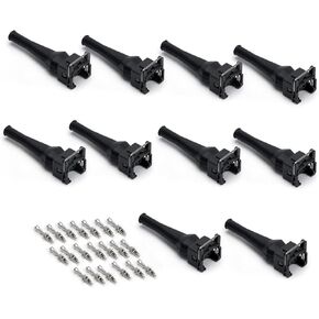 10PCS EV1 Fuel Injector Connectors for Many Cars EV1 Injector Plug
