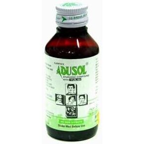 Adusol Ayurvedic Cough and Cold Syrup 100ml