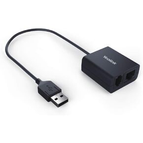 Yealink Headset Adapter EHS40, Black in Saudi Arabia