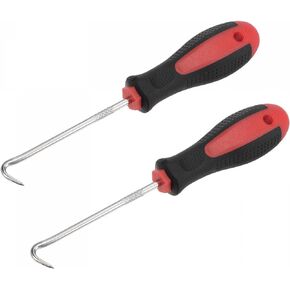 uxcell Full Hook Pick 5.91" Puller Remover Removal Tool for Oil Seal/O-rings, Gasket, Hose 2Pcs