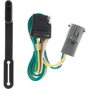 Curt Manufacturing 55241 Vehicle-Side Custom 4-Pin Trailer Wiring Harness,Fits Select Ford Explorer,Ranger,Mercury Mountaineer,Mazda B2500,B3000,B4000