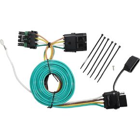 Oyviny Custom 4 Way Trailer Wiring Harness 55315 for 1988-2000 Chevy and GMC C/K Pickup, for Chevy Blazer/Suburban/Tahoe/GMC Suburban/Yukon/Cadillac Escalade