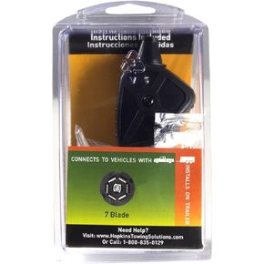 Hopkins Towing Solutions 48510 Endurance Die-Cast 7 RV Blade Trailer End Plug, 0.5